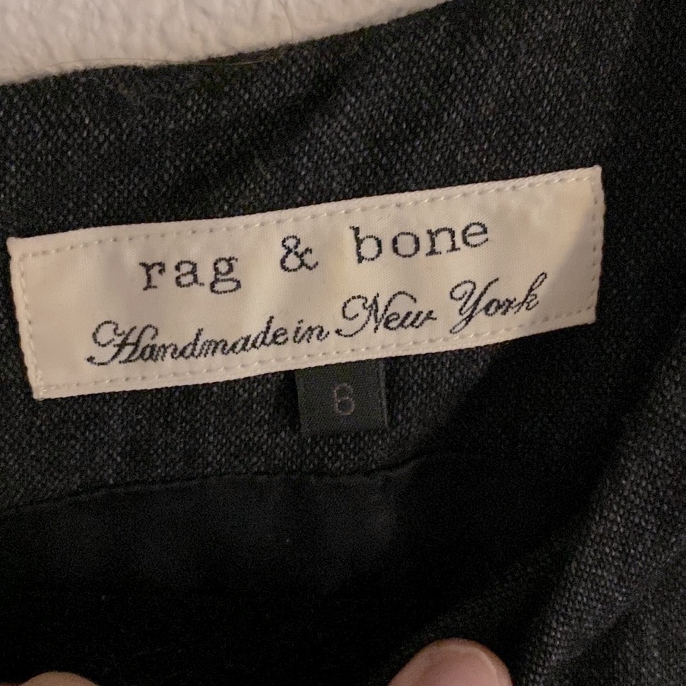 Rag & Bone Little Black Dress (Handmade in NYC)